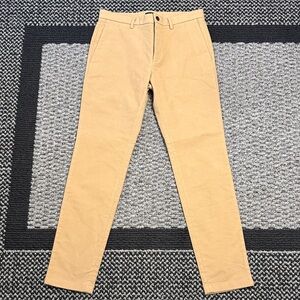 Theory Zaine Pants Men’s 31 Slim Fit Stretch Cotton Moleskin Casual Chinos